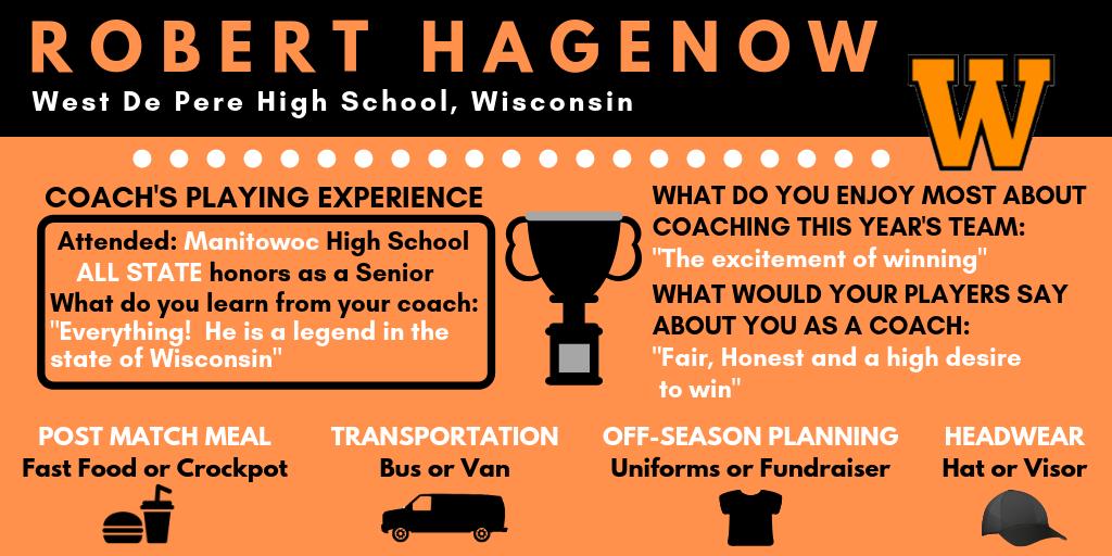 Congrats to our Tennis Reporting Featured Coach of the Week Coach Hagenow and the West De Pere Phantoms on their back to back conference title! You can view all their season results here: tennisreporting.com/reports/?Schoo… <a href="/Hagenow1/">Robert Hagenow</a>
