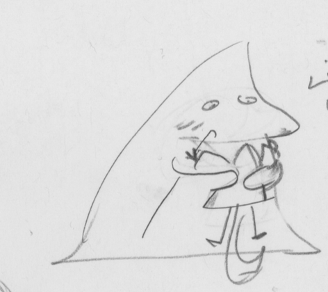 scorpiomonkei's tweet photo. I have entered the #Moomin fandom and I love it; made an OC that I don't have a name for yet but they are my precious child who loves Grokes and the cold #fanart #MoominOC #TheGroke #TheMymble https://t.co/nlWlTBh0LI