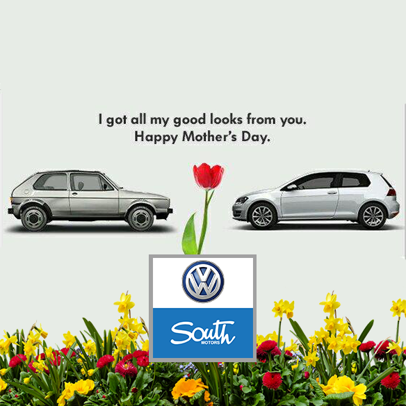 SouthVW's tweet photo. Big Hugs to all the Mom's, you make us who we are. Happy Mother's Day from South Motors Volkswagen ❤️ 🌹 😘  #mothersday #love #thankful https://t.co/kBcDOCPIgG