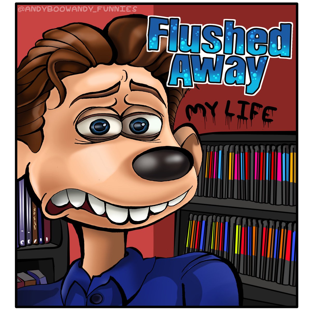 AndyBooPandy's tweet image. Hadn't seen any Projared and Flushed Away memes so i made one. Fuk spending time wit my mom. Memes over moms!!! jk luv u mom
#ProJared #normalboots #commanderholly #illustration