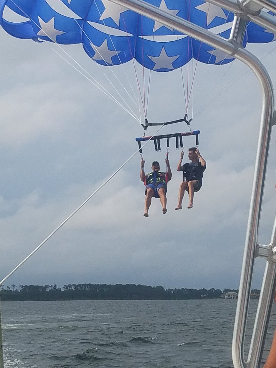 Fun stuff!!  Parasailing in the Pensacola, Florida!