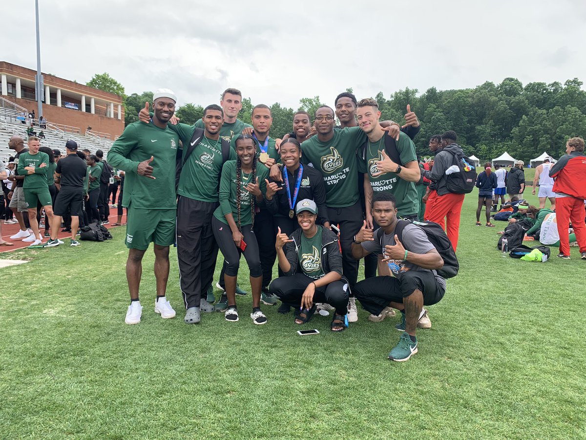 🔰They Are Worth While🔰2019 OUTDOOR C-USA MENS &amp; WOMENS CHAMPIONS BABY!!! #CHARLOTTESTRONG #GOLDSTANDARD #charlotte49ers