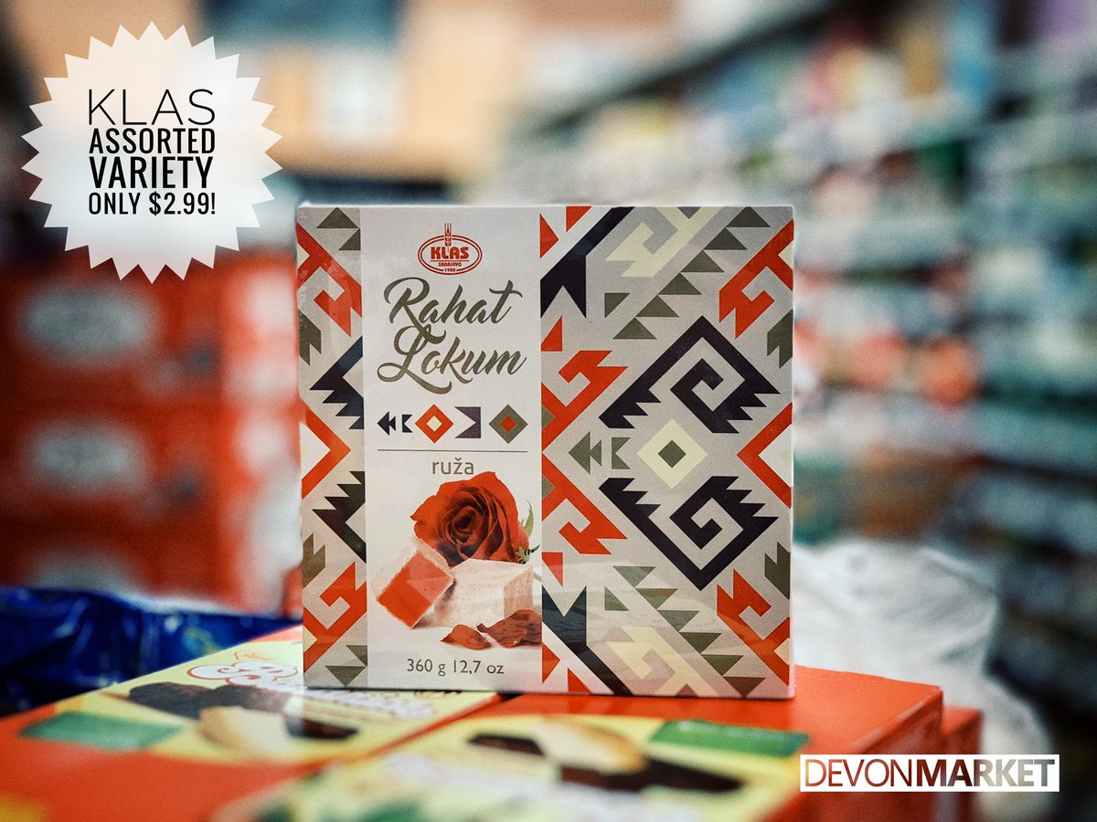DevonMarket's tweet photo. 🥰 Klas Soft Rahat Lokum For Only $2.99 😍❤️
Our Spring Legit Deals Has Been Started 😍😍 !! Check Out The New Deals &amp; Come To the One And Only #DevonMarket Store Today! #BetterQuality #LowerPrice https://t.co/HVjhsj4vlG