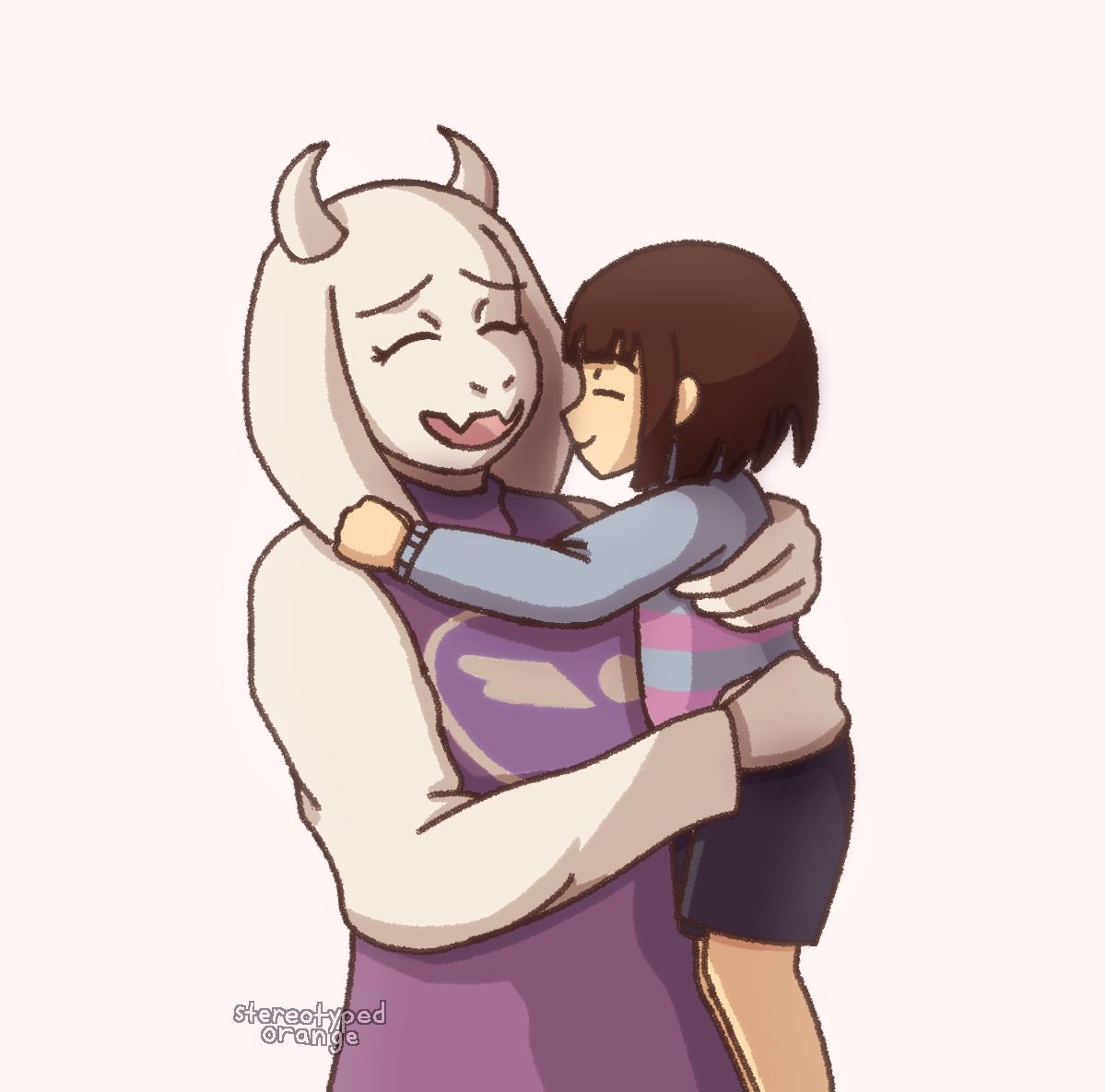 goats are hard to draw and so are hands
it mom day yay
#goatmom #undertale #torielundertale #undertaletoriel #friskundertale #undertalefrisk #toriel #frisk #hug #MothersDay