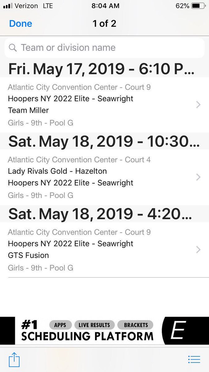 nyextreme2022's tweet photo. Hoopers 2022 Elite Team Searight schedule for Atlantic City Showcase. Come check out us out! @HOOPERS_NY https://t.co/JLDCISO4NT