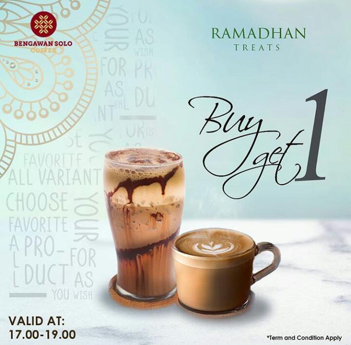 Bengsol_ID's tweet image. RAMADHAN TREATS! 
Nikmati suasana ramadhan dengan pembelian 2 minuman Bengsol favoritmu dan dapatkan FREE minuman Bengsol apapun juga! .
Berlaku dari pukul 17.00-19.00
.
.*TnC apply💚
.
#bengawansolocoffee #bengsolcoffee #RamadhanTreatsBengsol #bukber #bengsolramadhan