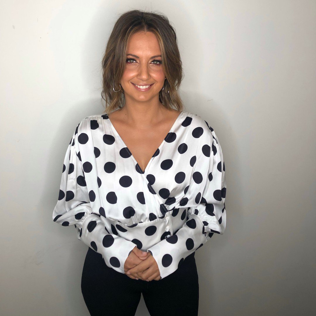 Channel9's tweet photo. .@TheTodayShow | @boneybrooke wears Birgitte Herskind top with @camillaandmarc pants. #9Today #9Style https://t.co/wnroK7O3MJ