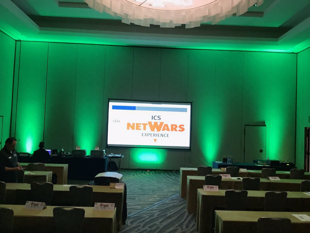 gutierrez_ted's tweet photo. Countdown to ICS NetWars at SANS Security West 2019. Excited to meet a new batch of ICS defenders! #icsnetwars @SANSICS https://t.co/4OQwL9gfGH