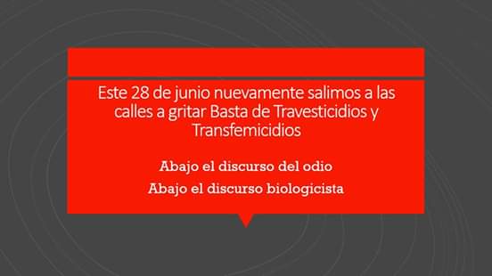 Este 28 de junio volvemos a las calles <a href="/Furia_Trava/">𝔽𝕦𝕣𝕚𝕒 𝕋𝕣𝕒𝕧𝕒🔥</a> <a href="/furiatrava/">Fʅσɾҽɳƈια Gυιɱαɾαҽʂ Gαɾƈíα 🏳️‍⚧️</a>
