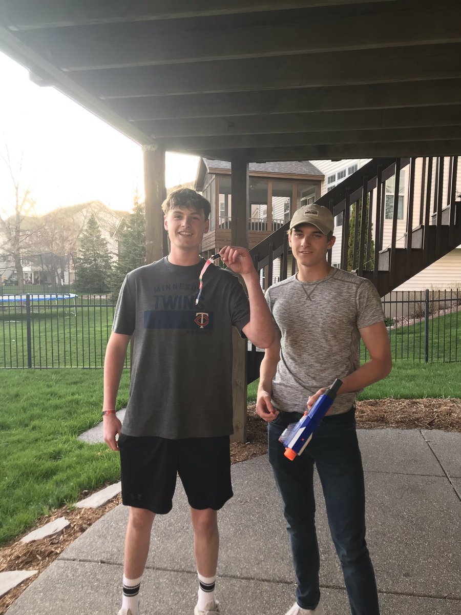 Aidan with the kill on Hambre <a href="/brucesbatmen/">Bruce’s Batmen</a> <a href="/NerfChan/">Chan Nerf War 2019</a>