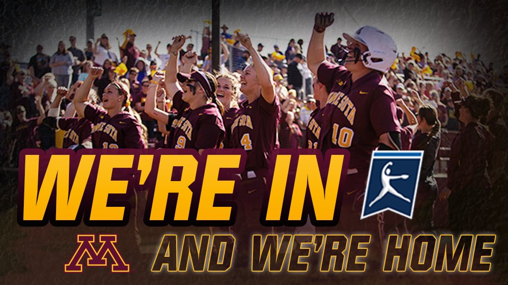 HOME SWEET HOME! 

The NCAA Tournament is coming to Jane Sage Cowles Stadium for the third time in program history! #Gophers #SkiUMah #ROADTOWCWS