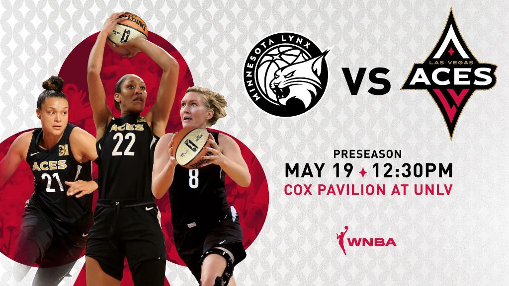Las Vegas Aces (@lvaces) on Twitter photo βοΈ week away from our preseason matchup against the <a href="/minnesotalynx/">Minnesota Lynx</a> at <a href="/CoxPavilion/">Cox Pavilion</a>.
π aceslv.co/2019preseason
#DoubleDown β¦οΈβ οΈ βοΈ week away from our preseason matchup against the <a href="/minnesotalynx/">Minnesota Lynx</a> at <a href="/CoxPavilion/">Cox Pavilion</a>.
π aceslv.co/2019preseason
#DoubleDown β¦οΈβ οΈ