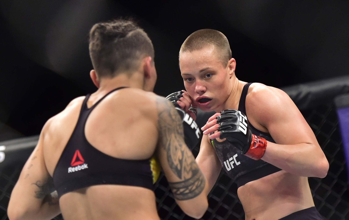 Rose Namajunas wasn’t 'Thunderstruck' by Dana White’s walkout mus...