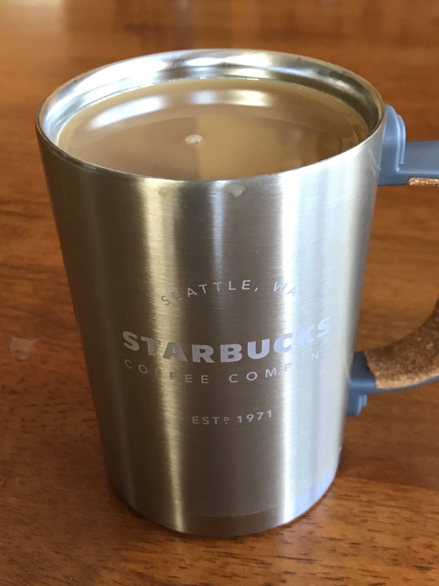 RobChien's tweet photo. I know you coffee aficionados will have something to say about Starbucks being crap coder.. But... I love my new mug!! 🥰 https://t.co/DcBEMw16ce
