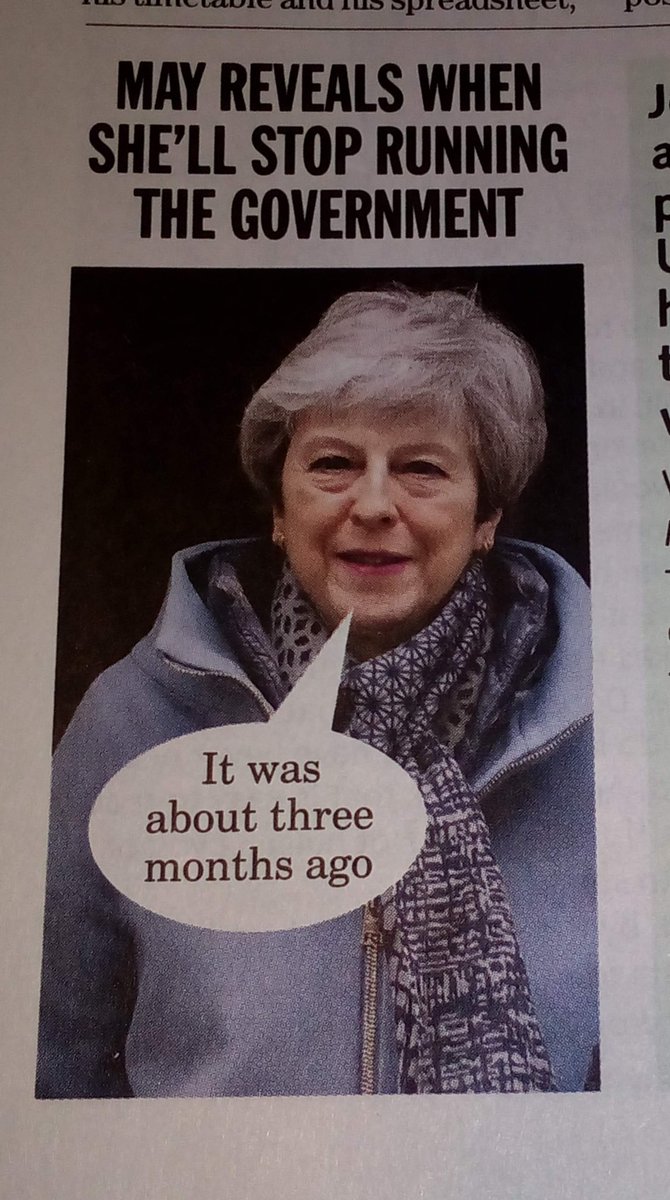 WistfulCass's tweet photo. Great questions around #Brexit issue from @darrenadam 👏 on @LBC now

It'll be impossible for future #Historians to make any sense of HOW Theresa May clung onto her Premiership for so long - and WHY?

#PRINO = Prime Minister In Name Only https://t.co/9ZhZSNbsJC
