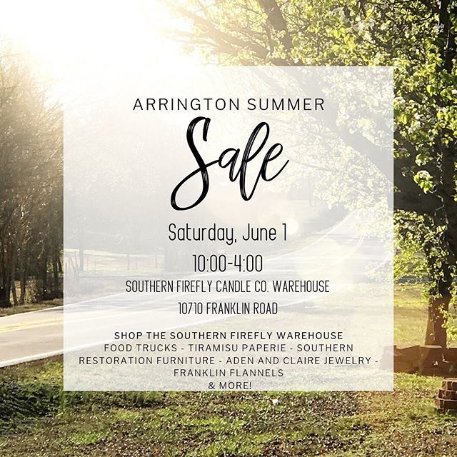 A few important things:
1. HAPPY MOTHER’S DAY!
2. Don’t forget to enter our giveaway in the last post! 
3. We’re having a warehouse sale and you’re invited!! bit.ly/2JCLXyH