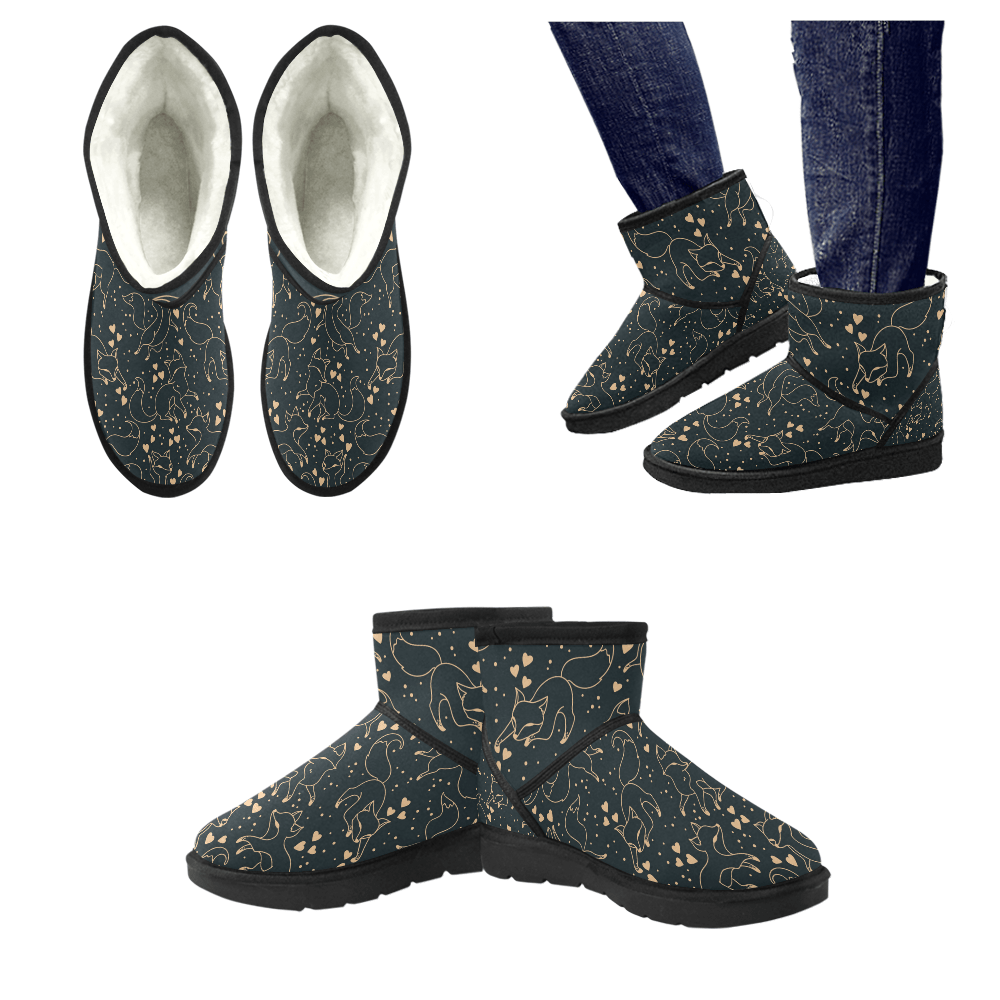 BeautifulCount3's tweet image. Cute Foxes &amp;amp; Hearts Low Top Men’s Snow Boots (Model 049) beautifulcountrystore.com/product/cute-f…