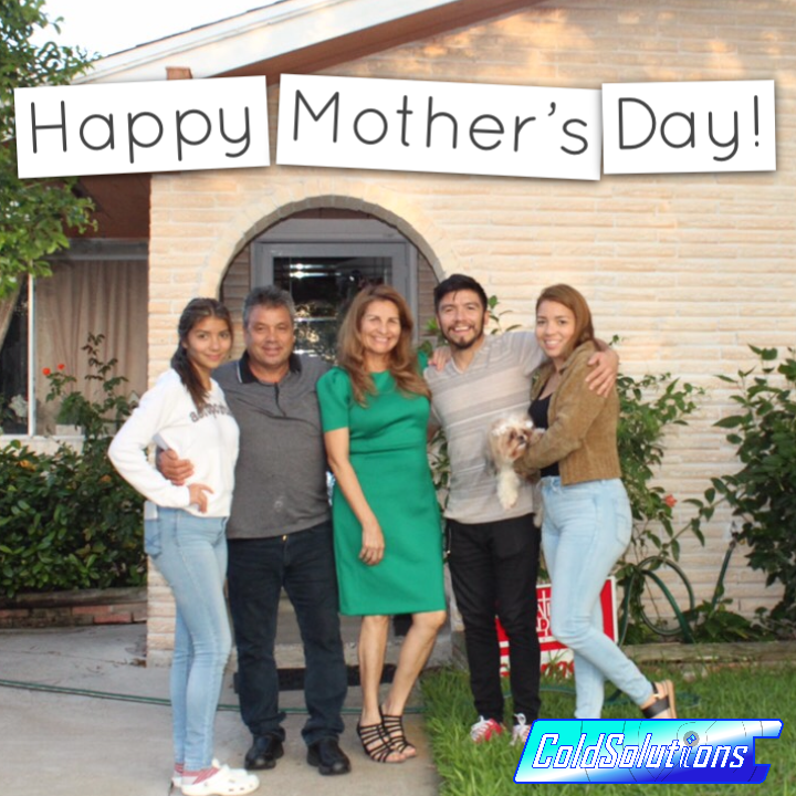 Coldsolution's tweet image. Happy Mother’s Day from the ColdSolutions Family! Blessed to be able to serve our community &amp;amp; build a Family of our own with a great example of how to lead &amp;amp; guide a team of individuals. #MothersDay #ColdSolution #FamilyBusiness