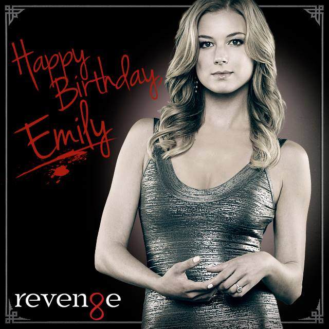 Happy Birthday to the lovely Emily VanCamp! 