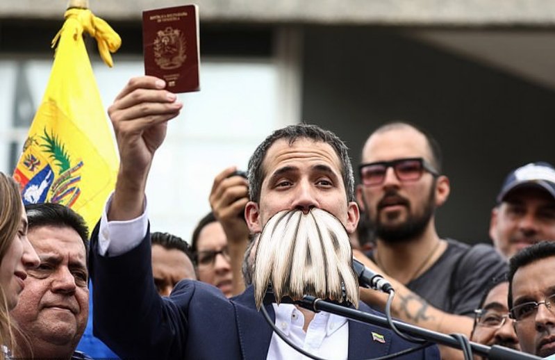 BoltonNot's tweet photo. Behold, the Interim Stache!
#WarStache #GotWar #VenezuelaCoup #HandsOnVenezuela #HandsOffVenezuela https://t.co/XYFwWtpvmB