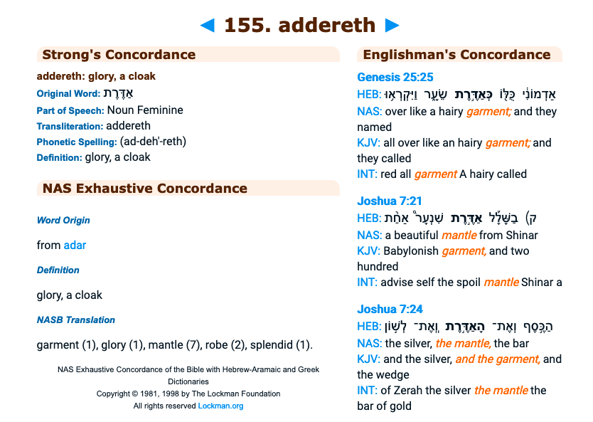 BadChristianity's tweet photo. @DennyBurk @MBLinton @absonjourney @joelrainey @joe_rigney @jonathanparnell @CBMWorg @ostrachan 6. If Paul uses "creation order" or enforce short hair on men because of cultural norms, it explains why he also uses this argument to support women not teaching simply to abide by cultural norms, not God's law.
7. The Hebrew word for "mantle" also means "glory". Must be related. https://t.co/PoyiJSQmxG