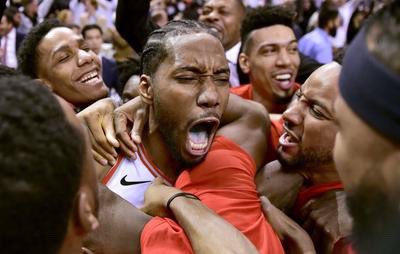 Kawhi Leonard:

-  Grew up in Compton
-  Youngest of 5 siblings
-  Worked at his dad's car wash
-  At 17, his father was murdered
-  Suspect was never caught
-  He spent hours alone, shooting hoops

He now has an entire country of 37 million fans.

#Kawhi #raptors #NBAPlayoffs