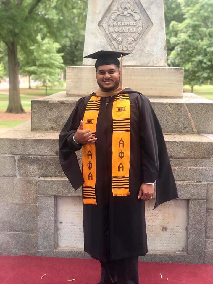 scalphastrong's tweet photo. Landry C. Phillips
Spring 16 (ΟΙΛ), Omicron Iota Lambda
Darla Moore School of Business at The University of South Carolina, Master of Business Administration and Enterprise Resource Management Certificate
Cincinnati, OH
#mostofallwegraduate #wegraduate2019 #scalphastrong https://t.co/3emqAPqk8U