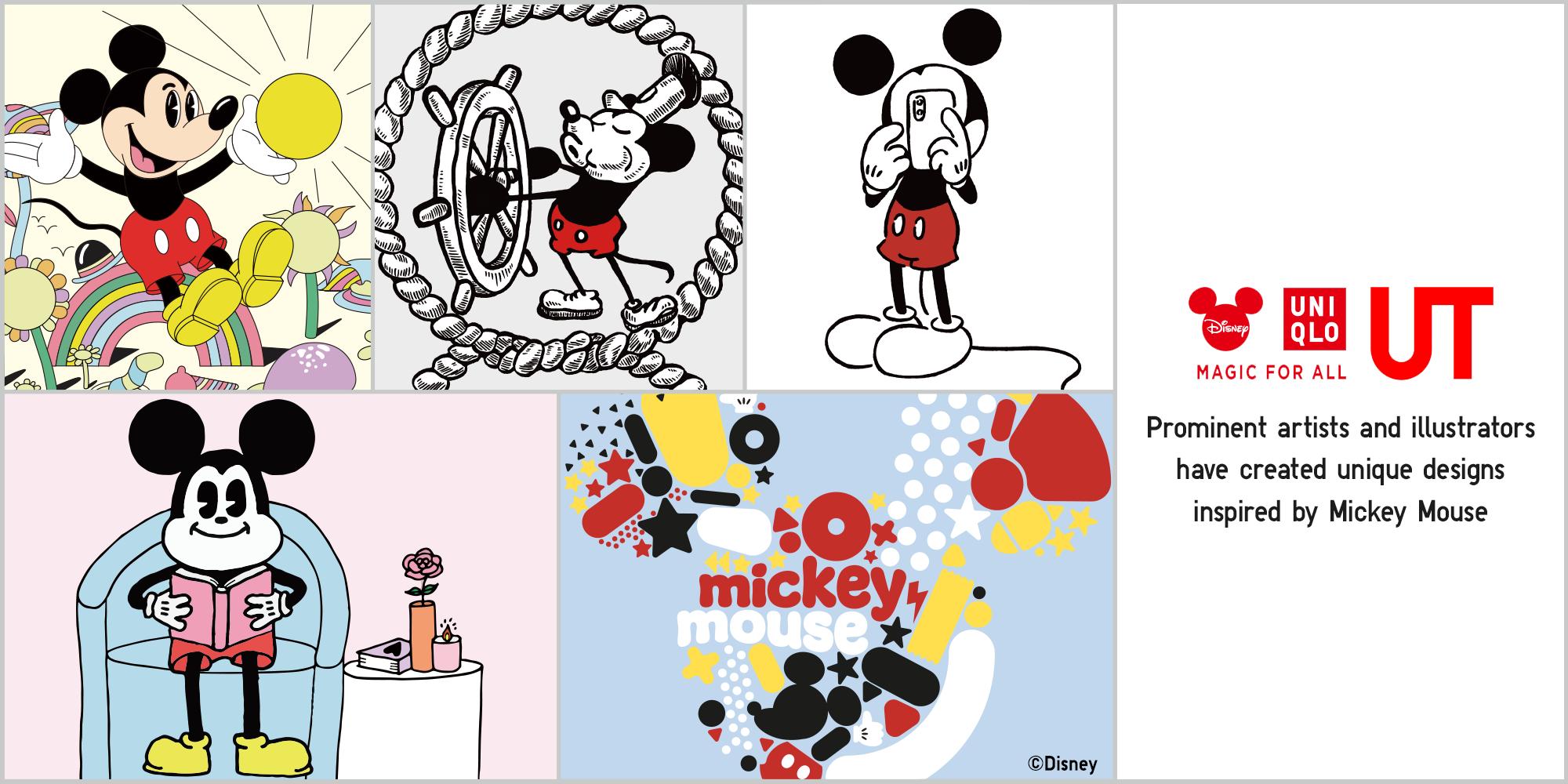 Uniqlo Philippines We Have A New Collection Featuring Mickey Like You Ve Never Seen Him Before Artists Reimagined The Iconic Mickey Mouse In This New Ut Collection Showcasing New And Original