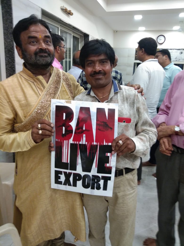 StopLiveExport's tweet photo. There was a meeting of senior team leaders who r trying their level best to #StopLiveExports from #India. This individual people represents hundreds of #AnimalRights activists who relentlessly fights, counters #MeatMafia journalists& #MeatLobby supporting Local Courts. RT=Support https://t.co/RhJM7l1yxH