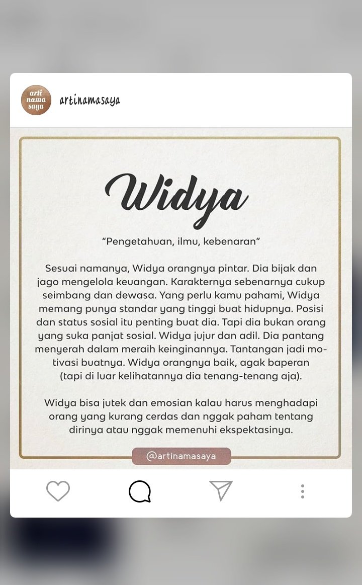 Tulisan Arab Nama Widya