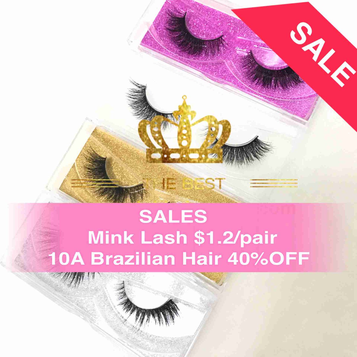Mother's Day Sales! 3D Mink Lash Only $2.5/pair! 
#lashpro #stripminklashes #volumerusso #megavolume #lashpacking #minkstrips #lashcases #customlashbag #makeupartist #makeupideas #eyebrows #eyebrowsonfleek #makeuplashes #3dsilklashes #eyelook #eyelashpacking #makeupjunkie