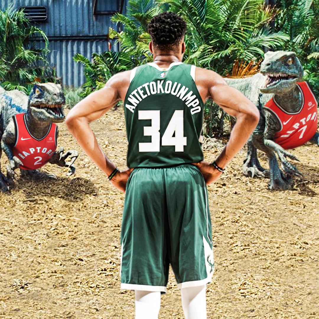 espn's tweet image. Next up: Bucks vs. Raptors