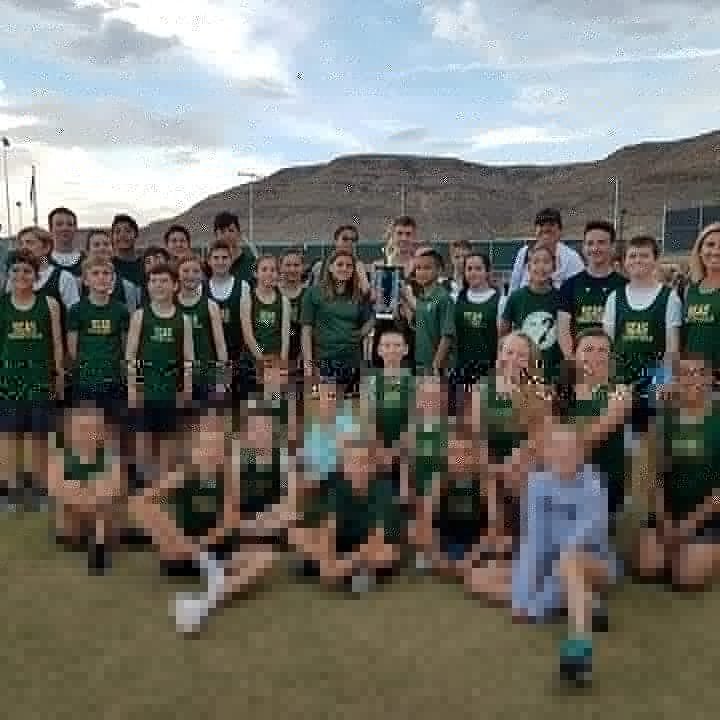 SEASCSLV's tweet image. Reminder: Spirit/Pelican attire may be worn tomorrow, Monday May 13 in honor of our SEAS track team taking 2nd place overall in the the Diocesan championship. 
#GoSEASGo
#SEAStheDay