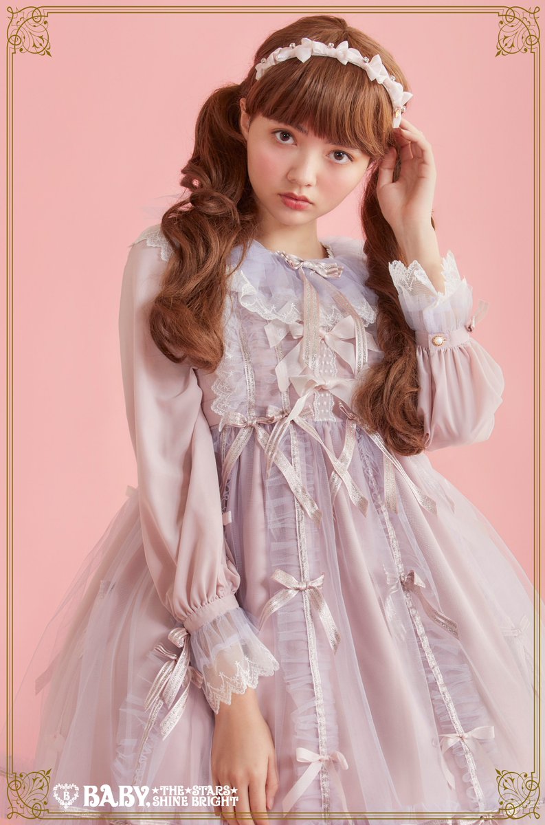 BABY新作情報☆】「Le Floréal Féliciterワンピース」(ピンク)の着用お