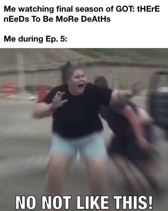 josealcocer90's tweet photo. Me to Khaleesi the entire episode #gameofthrones https://t.co/zAR1qocOKK