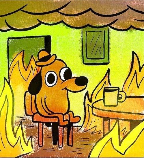 Me trying to stay positive about the last episode:

 #gameofthrones