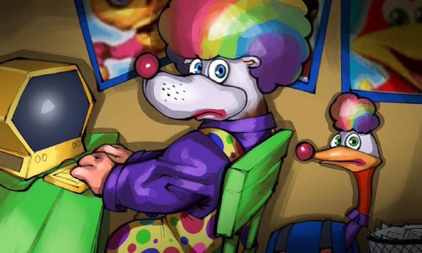 "Nothing, but a bunch of clowns around here.

I'm surprised some of you aren't in the CIRCUS!"