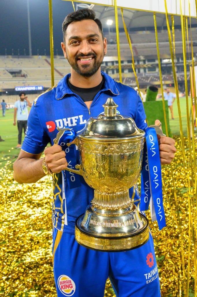 krunalpandya24's tweet photo. CHAMPIONS!!! What a team!! Proud of everyone involved. Thank you to everyone involved. Superstars!! 🏆🏆🏆🏆 https://t.co/1GqU9ObDEy