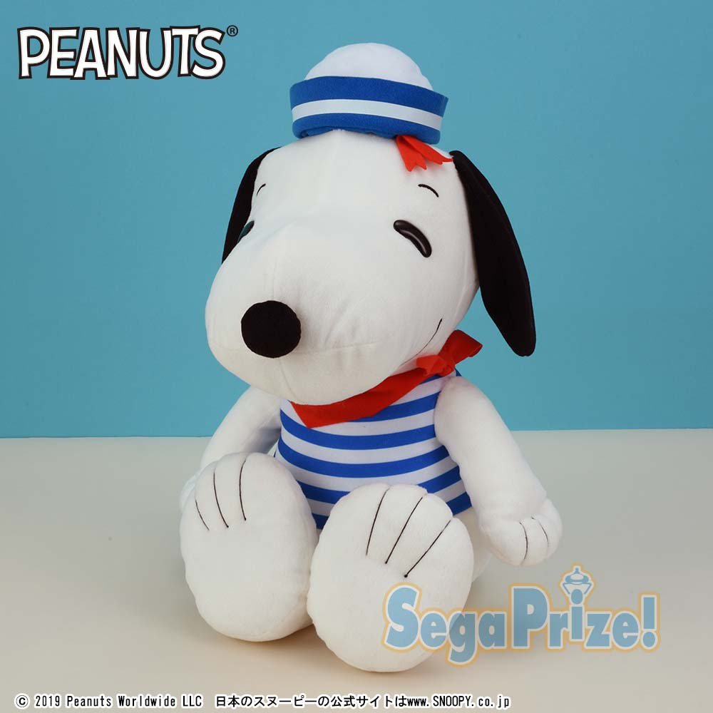 セガプラザ公式 プライズ 夏っぽいコスチュームがとっても可愛い スヌーピー のぬいぐるみです 全長約41cmとビッグサイズ T Co 8yfscmcg0u スヌーピー