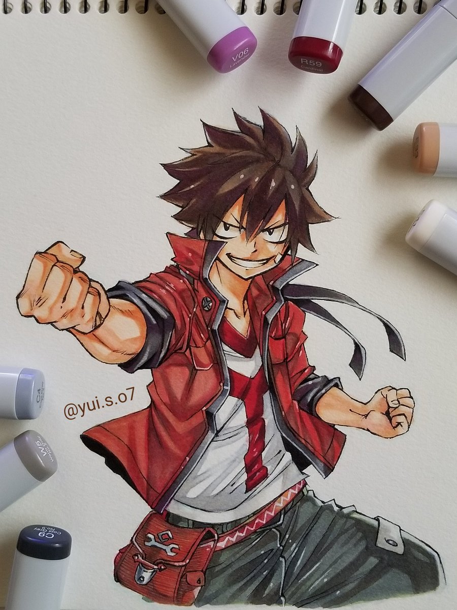 シキ エデンズゼロ Edenszero 模写 コピック Yuiのイラスト シキ エデンズゼロ Edenszero 模写 コピック Yuiのイラスト