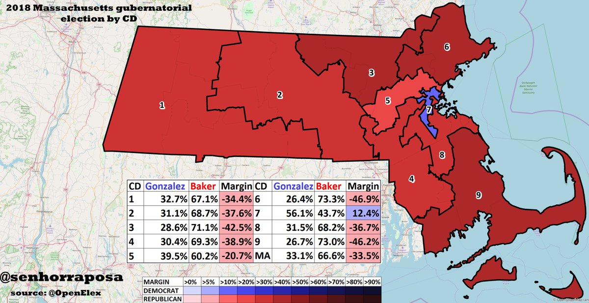 Mass Congressional District Map