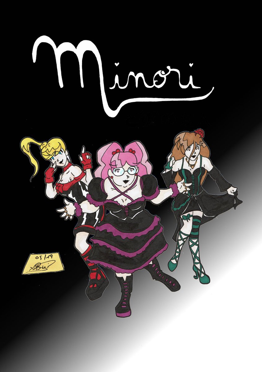 GregoryBui's tweet photo. EDDC 2019, day 13: Gothic/ Steampunk
Minori and her friends are so cute as gothic lolitas 😍
#eddc19 #day13 #gothic #steampunk #gothiclolita #minoriandfriends #originalcharacter #creatorowned #manga #magicalgirl #monthlychallenge https://t.co/QmxC5XhKiM
