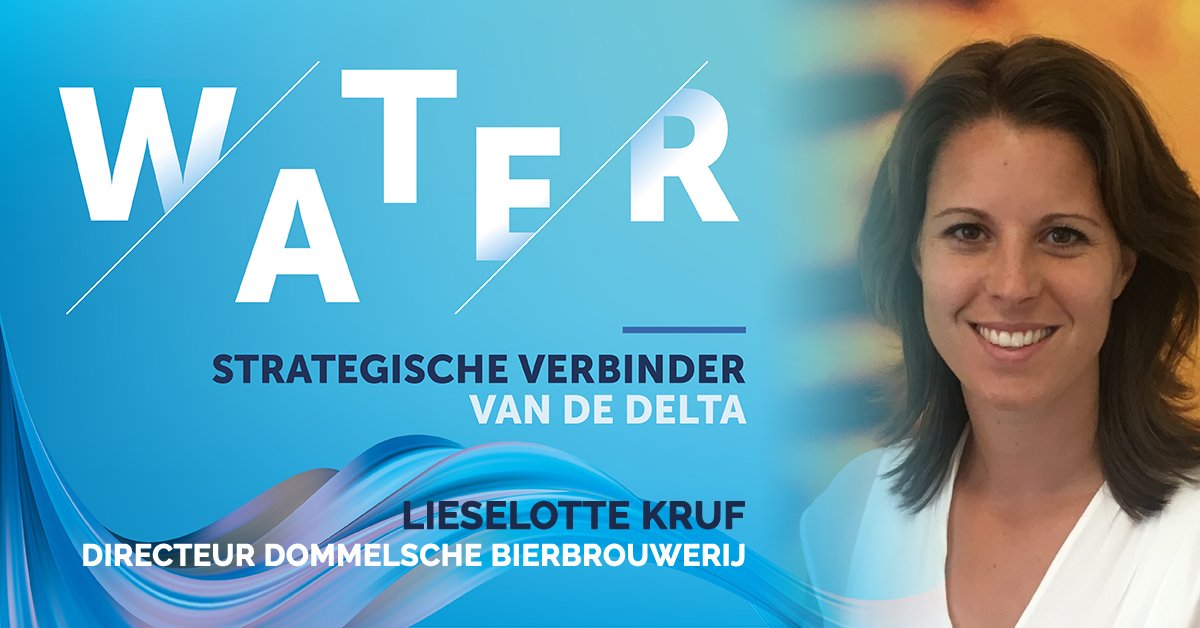 Lieselotte Kruf, directeur van de Dommelsche Bierbrouwerij, laat tijdens de #Ravelijnlezing zien hoe Dommelsch en moederbedrijf <a href="/abinbev/">AB InBev</a> slim omgaan met water in relatie tot de duurzaamheidsambities van het bedrijf. Bijwonen? ravelijnlezing.nl #water #deltaregio