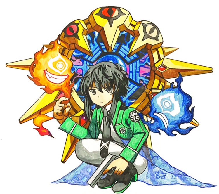 Jm Rsa 修正版 アニメ モンスト イラスト 手描き 魔法科高校の劣等生 北山雫 モンスト カイメイジュウ 超絶 仙界を護りし九霊の奇獣 魔法科高校の劣等生 モンスト T Co Efxkfz5fso Twitter