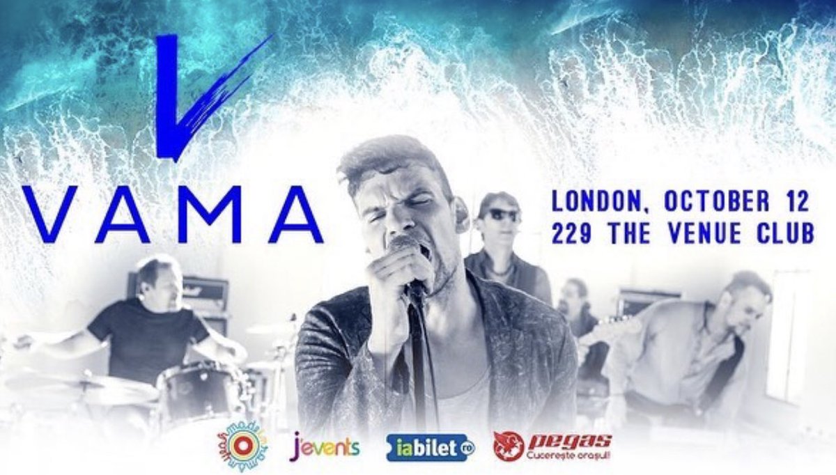 VamaMusic's tweet photo. We’re SO excited to perform in #London again and in #Dublin for the first time!
See you in October! #PopRock #PopRockBand https://t.co/DOy6zIRy8V