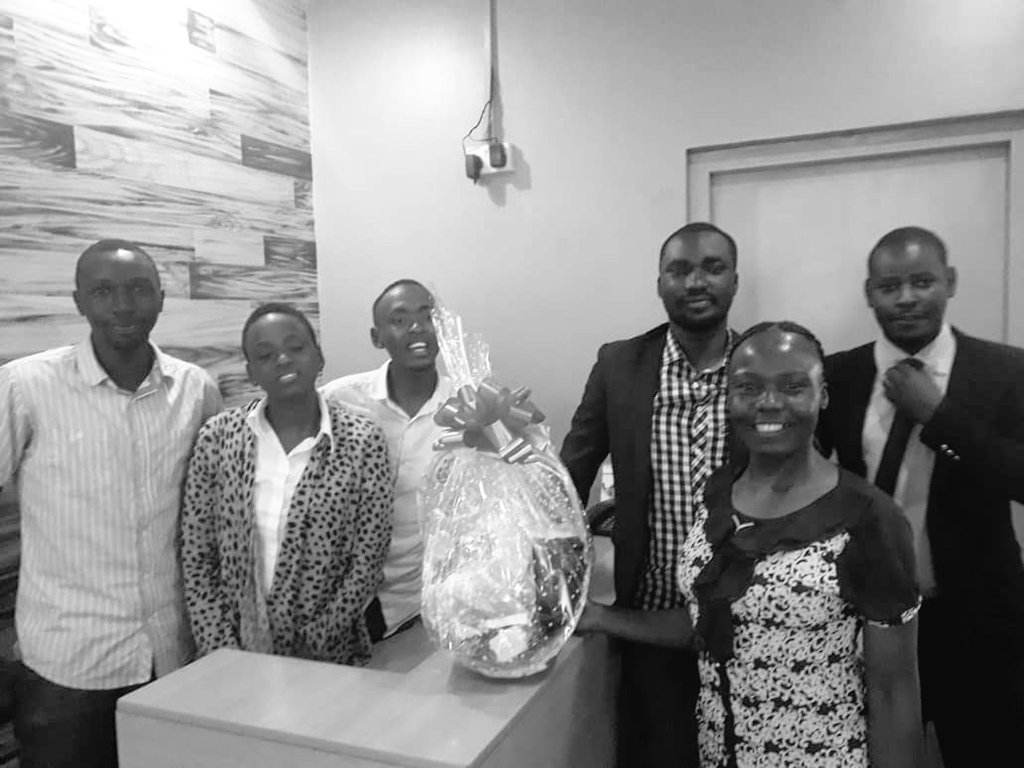 Bytelex's tweet photo. So to celebrate #MothersDay we honoured our in-house firm mom, staff welfare head and caterer Ms Beatrice. Glad to have her as part of the #Bytelex family https://t.co/Smi8peBInI