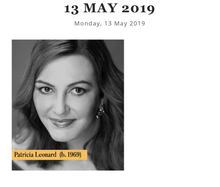 Donne_UK's tweet image. 🗓13 MAY on #Donne365
•
A day to celebrate composers Patricia Leonard (happy birthday 🎂 Patricia @Composeretta) &amp;amp; Elizabeth Turner
•
Learn more and listen to their music 🎶
👉🏻 donne365.blogspot.com/2019/05/13-may…
•
#womencomposers #WomenInMusic #equality in #music