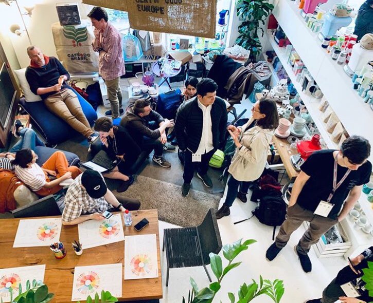 Elisa_Crisc's tweet photo. It was great participating at #CoLabMilan last week! Amazing opportunity to meet with fantastic attendees, speakers and baristas active in the #specialtycoffe sector. Now looking at building solutions for more cohesive and sustainable coffee supply chains! https://t.co/bDTP3Tp54Q