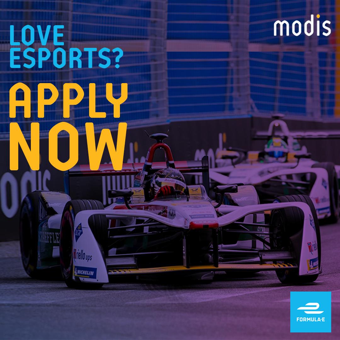 Modis_NL's tweet image. Heb jij een passie voor IT, gaming en e-motorsport? Wij bieden één junior IT’er de kans om een half jaar mee te werken in het digital team van ABB Formula E. Interesse? Schrijf je dan nu in! bit.ly/2UWgLl9 
#Modis #InnovationManagerChallenge #ModisIMC19 #FormulaE