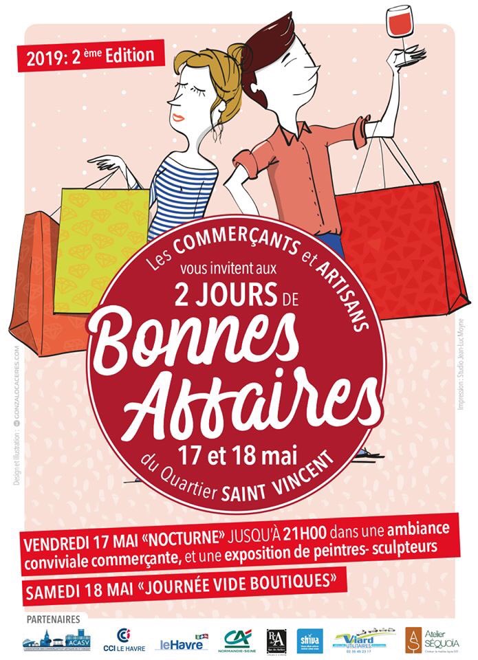 Prat_Isabelle's tweet photo. Nous vous attendons nombreux pour un week-end festif les 17 et 18 Mai à #SaintVincent @LH_LeHavre ! 

Merci à nos partenaires @StVincent76600 @LH_LeHavre @cciseinestuaire @CreditAgricole @ShivaMenage @AtelierSequoia #Viard #RuedesAteliers https://t.co/zA1Gzqssq8